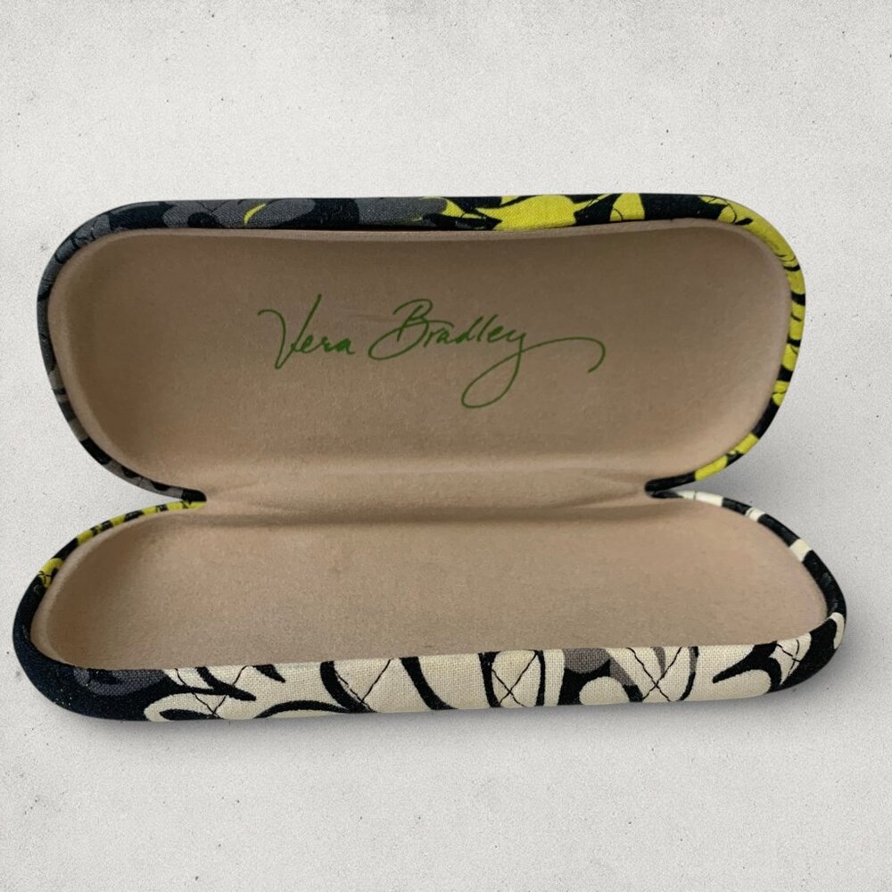 Vera Bradley Baroque Floral Hard Eyeglass Case Glasses Holder Retired Pattern